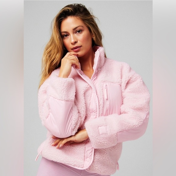 Fabletics Tahoe Teddy Jacket - Picture 1 of 6